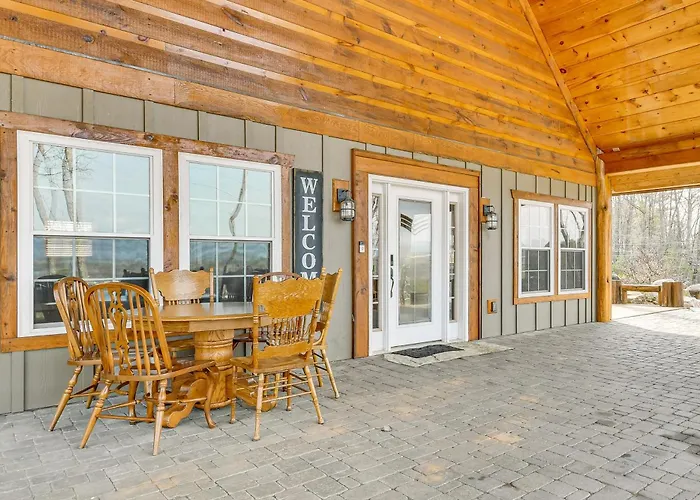 Steps To Private Beach! Family Home On Lake James